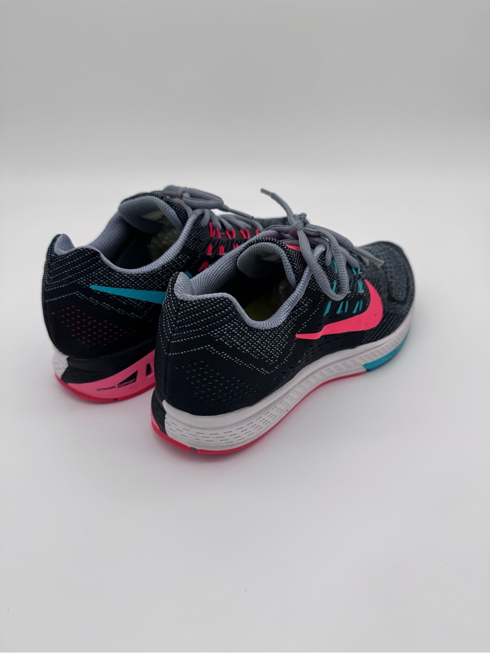 Nike Air Zoom Structure 18 Sneakers Womens 8.5 Athletic Running Shoes Colorful - Picture 6 of 14